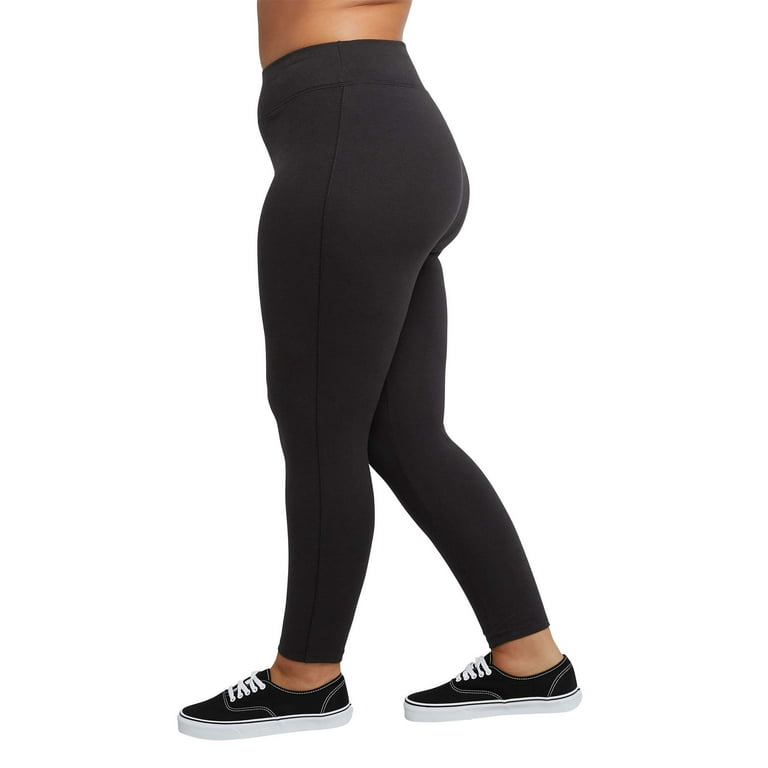 JMS by Hanes Women's Plus Size Stretch Jersey Legging - Walmart.com
