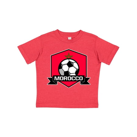 

Inktastic Soccer Morocco Flag Banner Gift Toddler Boy or Toddler Girl T-Shirt