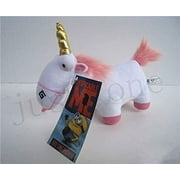 NEW Despicable Me 2 Soft Toy Fluffy Unicorn Agnes 9" Plush Stuffed Animal Doll /item# G4W8B-48Q64333