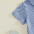 thumbnail image 5 of Kogui Boys Polo Baby Short Sleeve Collared Boys Polo Shirt, Toddler Kids Polo Shirts 3T 4T (Blue,3-4 Years ), 5 of 6