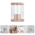 thumbnail image 3 of CRAFTHROU Round Box for Flower Packaging Pink 1Pcs for Anniversary, 3 of 10