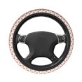 thumbnail image 3 of Elastic Steering Wheel Cover, Conch Shell No.J96 Stretch Thickening Car Steering Wheel Cover Women Men, Steering Wheel Protector Universal 15 in, 3 of 7