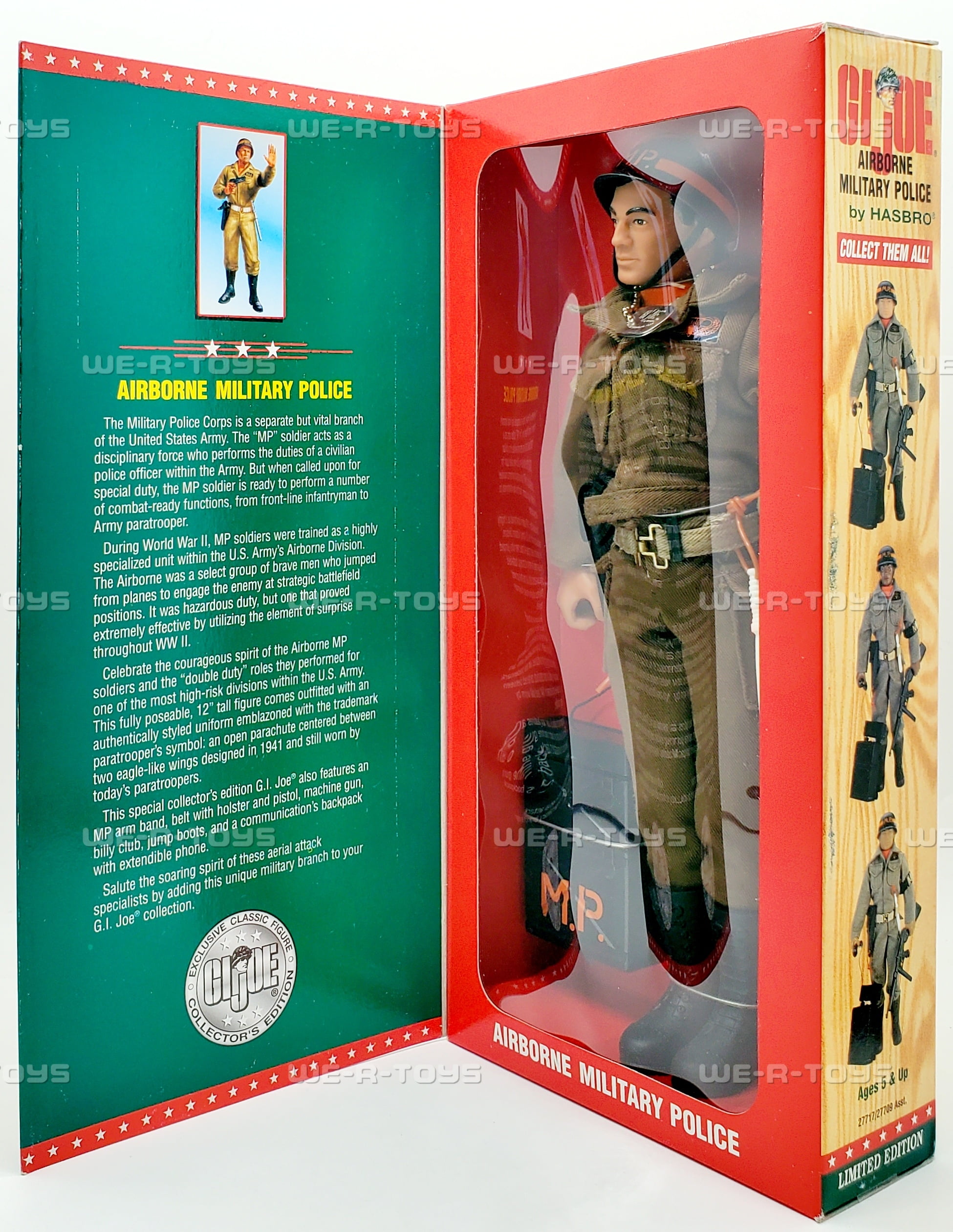 G.I. Joe Airborne Military Police Action Figure 1996 Hasbro 27717