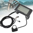 thumbnail image 2 of SW900 LCD Display Control Panel 24,36,48,72V EBike I4B1 Screen Bicycle B0J7, 2 of 7