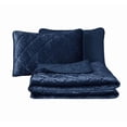thumbnail image 2 of Swift Home Diamond Velvet Quilt Set, 2 of 3