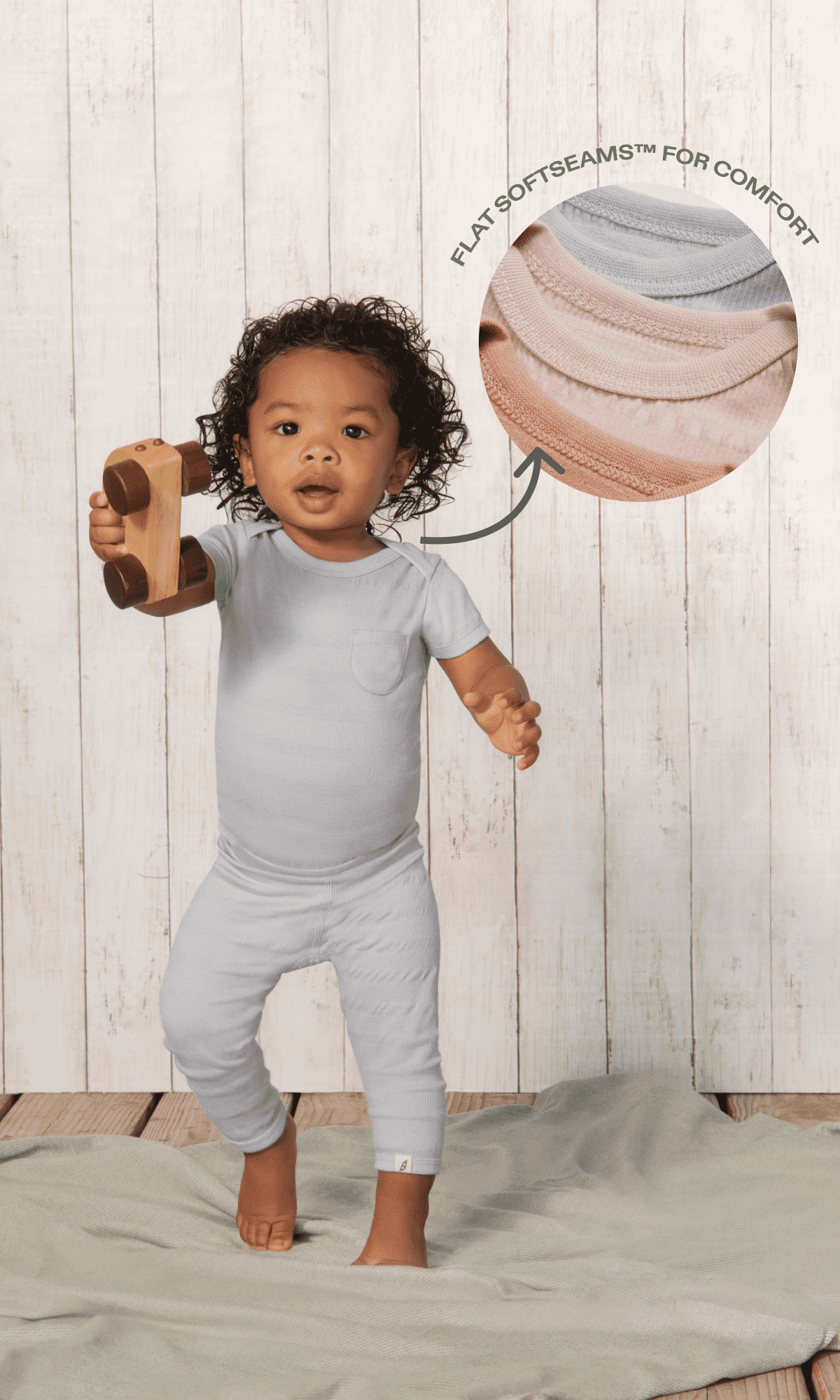 easy-peasy Baby Short Sleeve Print Bodysuit, Sizes 0-24 Months
