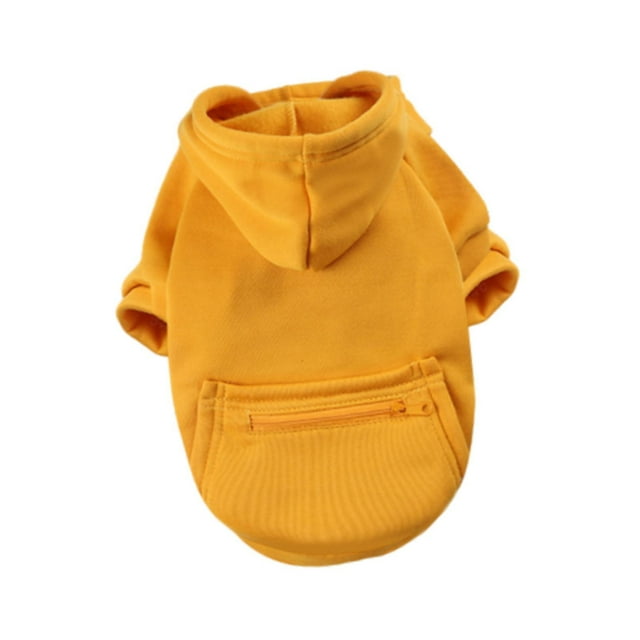 Sudadera con capucha para perro, ropa para perro, suéter con bolsillo con cremallera, abrigo suave y cálido para perro, sudadera para perro, ropa de SG