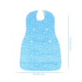 thumbnail image 2 of Fugacal Babero para adultos, baberos impermeables para la hora de comer Protector de ropa de comedor reutilizable para hombres y mujeres mayores, baberos extra largos, 28.7"x 43.3"(Blue) Fugacal No se aplica, 2 of 6