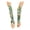 Garden Flowers, variant on Farmers Defense 7027363 Polyester & Spandex Protection Sleeves, Cream - Small & Medium - Pack of 3
