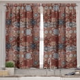 thumbnail image 2 of Ambesonne Brown Valance & Curtain, Victorian Mandala, 55"x36", Multicolor, 2 of 6