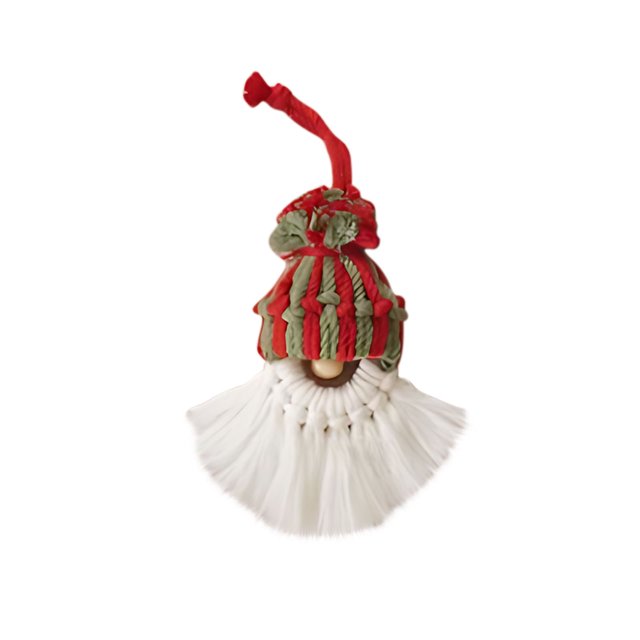Xihbxyly Ofertas Del Día Lindo Colgante de Gorro Navideño, Regalo de Año Nuevo, Adorno para Árbol de Navidad, Decoración Colgante