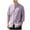Purple, variant on asjyhkr Long Sleeve for Men Button down Stand Collar Lightweight Casual Hiking Outdoor Vacation Shirts