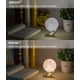 thumbnail image 5 of Lámpara de luna Luz de luna Luz nocturna para niños Regalo para mujeres Carga USB y control táctil Brillo Impreso en 3D Lámpara lunar blanca cálida y fría (lámpara de luna de 3,5 pulgadas con soporte) Adepaton  XMWJ123-1, 5 of 7