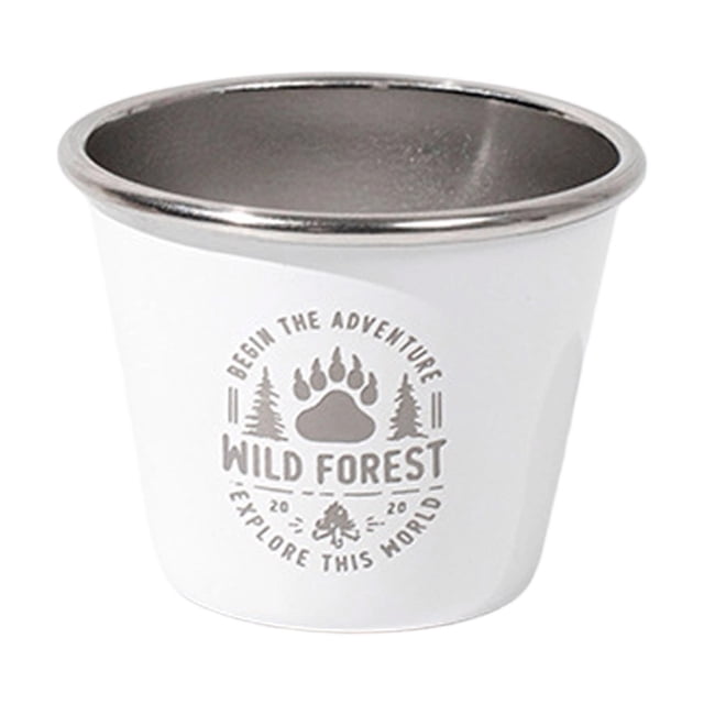 TIELUTT Verre à Shot de Camping Durable Réutilisable en Acier Inoxydable Tasse à Boire Extérieure pour Randonnée Sac à Dos Tasses en Bois pour Boire Ensemble Tasses à Café en Céramique avec Couvercles Petites Tasses à Café Ensemble Extérieur