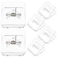 thumbnail image 1 of Miangastore 6pcs Wall Pee Pad Holder Dog Potty Training Pad Holder Sticky Pee Pad Wall Clip Transparent Adhesive Clips For Hanging Pee Pad Dog Training Pad, 1 of 9