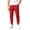 Red, variant on akafmk Boys Sweatpants Track Joggers Slim Fitted Elastic Waist Solid Color Fall Daily Casual Athletic Outdoor School Pants, Sizes 14-15 Years