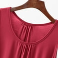 thumbnail image 3 of cfhntfmh Summer Cotton Modal Pajama Set for Women Plus Size Soft Lounge Shorts with Tank Top Sleeveless Sleepwear for Lounge, 3 of 3