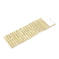 thumbnail image 3 of Diamond Mesh Wrap Napkin Ring,50pcs 8 Rows Chair Xmas Napkin Ring Chair Sash Napkin Ring High-End Performance, 3 of 5