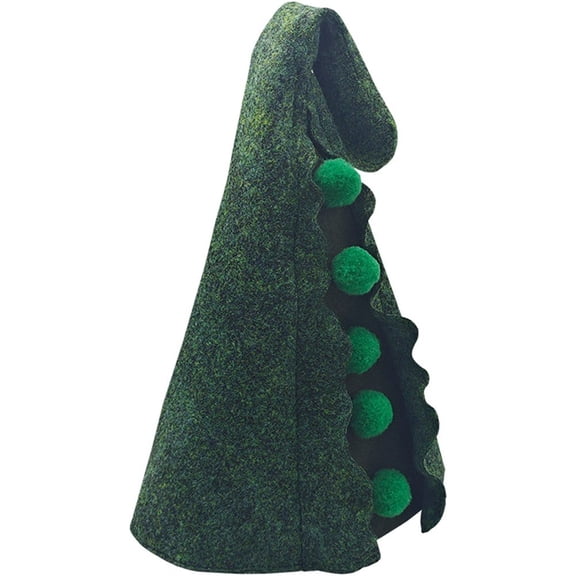 Jiibva Adults Plush Pea Hat Retro Pea Pods Hat for Halloween Carnival Party