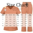 thumbnail image 2 of New Clinical Scrubs Top Pants Set Uniforme Mujer Doctor Nurse Surgical Uniforms Woman Beauty Salon Work Wear Nursing Set, 2 of 4