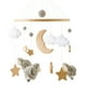 thumbnail image 1 of Móvil Para Cuna De Bebé Para Niños Y Niñas Móvil Boho Para Guardería Móvil Para Cama Móvil Para Techo Nubes Luna Colgante Juguete Campana De Viento De Madera Decoración Para Guardería, 1 of 2