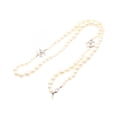 thumbnail image 2 of Pre-Owned Chanel Coco Mark Necklace, Gold Plated (GP), Faux Pearl, Women's, White/Gold Tone, 2 of 7