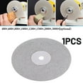 thumbnail image 6 of Dreamhall Grinding Wheel Abrasive Disc Metalworking Supplies 1-1.3Mm 100Mm 16Mm 16Mm Arbor Hole 4" inch Flat Lap Lap Easily,320#, 6 of 7