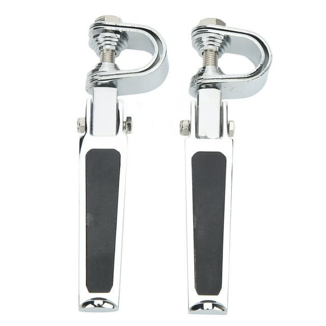 U Clamp Footpegs,Pair Clevis Foot Pedals Highway Bar Footpegs Engine Guard Footpegs Top-Notch Performance