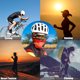 thumbnail image 2 of Casco de ciclismo Liner Neck Gaiter Transpirable Sunproof Balaclava Print Elástico, 2 of 8