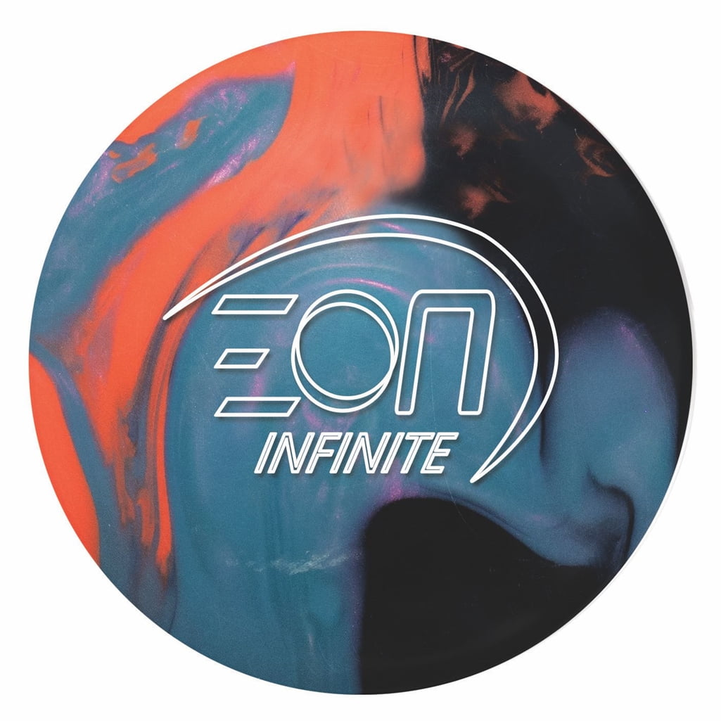 900 Global EON Infinite Bowling Ball Orange/Black/Amethyst 13lbs
