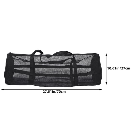 Dayesque Heavy Duty Gym Storage Bag with Mesh Design for Basketball Soccer Football Volleyball Sports Yoga Fitness Training