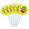 thumbnail image 1 of Hello Summer Watermelon Cupcake Picks Toppers - Set of 6, 1 of 1