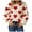 Red, variant on Sweaters For Women R-neck Striped Cute Color Block Fall Winter Knitted Pullover Tops with Heart Print, Loose Fit Comfortable Long Sleeve Sweater for Casual Wear,Black,L