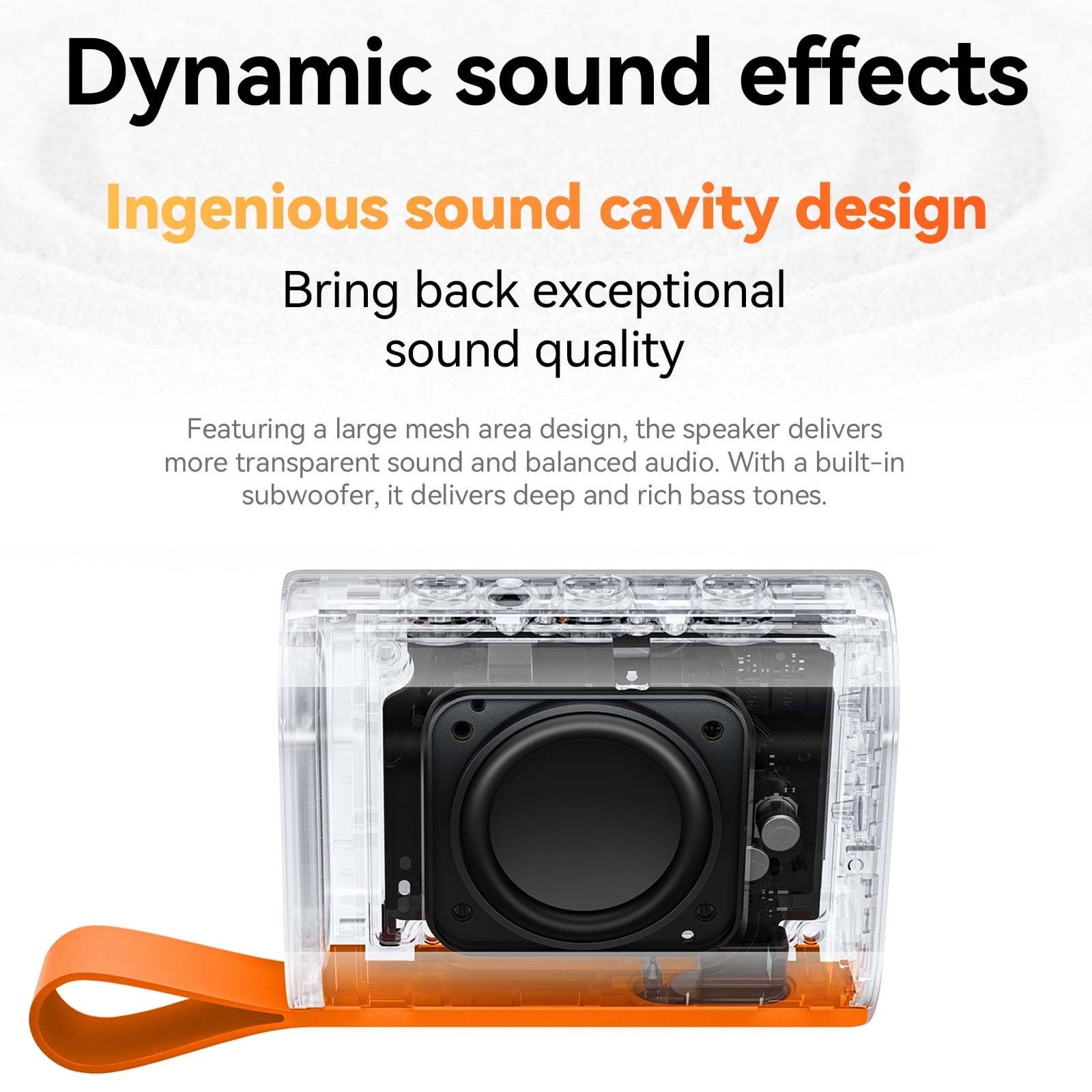 Xiaomi Mi Bluetooth 5.4 Speaker - 5W IP67 Waterproof, 10H Playback, TWS Pairing, Portable Dynamic Sound - Black