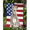 thumbnail image 3 of Patriotic USA Irish Wolfhound Garden Flag, 3 of 5