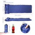 thumbnail image 2 of Matelas de Couchage – Matelas Gonflable Ultraléger, Meilleur Matelas Auto-Servant pour Camping, Randonnée, Randonnée – Matelas Pneumatique Compact et Léger, 2 of 6
