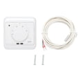 thumbnail image 1 of 230V 16A Wall Mounted Mechanical Electric Heating Thermostat Temperature Controller, 1 of 10