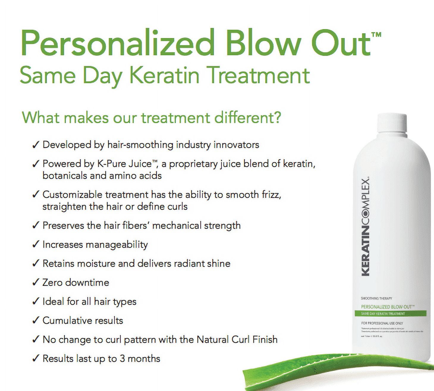 Personalized blow clearance out