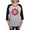 Heather/Black, variant on CafePress - Peace Flower Affection Long Sleeve T Shirt - Womens Baseball Tee