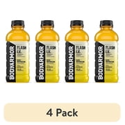 (4 pack) BODYARMOR Flash I.V. Tropical Punch Electrolyte Sports Drink Bottle, 20 fl oz