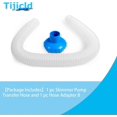 thumbnail image 2 of 25016 Floor Pool Skimmer Hose and Adapter Blue B Spare Part Set, 2 of 5