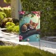 thumbnail image 4 of Spring Kitten Garden Flag 12x18 Inch Double Sided Cute Sleeping Cat Flowers Bee Yard Flag Outdoor Decoration, 4 of 8