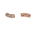 thumbnail image 4 of simhoa 12 Pcs Perles Tube Filigrane Grand Trou Perles Européennes Bracelets DIY Or Rose, 4 of 8