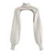 thumbnail image 3 of Sudadera corta Yinane con capucha Blanco, 3 of 8