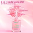 thumbnail image 2 of Gellen Clear Tinted Pink 5-In-1 One Stop Nail Polish Corrector, Nail Strengthener Growth Treatment, Fortify, Hydrate, Conceal, Smooth, Repair for Damaged, Dry, Uneven, Yellow Nails, 2 of 9