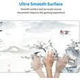 thumbnail image 6 of Cherry Blossom Sakura Gaming Mouse Pad 35.4×15.7inch with Stitched Edges Extended Waterproof Desk Pads Non-Slip Rubber Base Large Keyboard Mat Computer Gaming Mousepad for Work/Office/Home (Ten), 6 of 6
