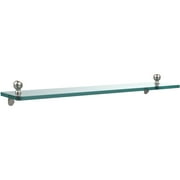 Mambo 22" Glass Vanity Shelf with Beveled Edges (Build to Order)