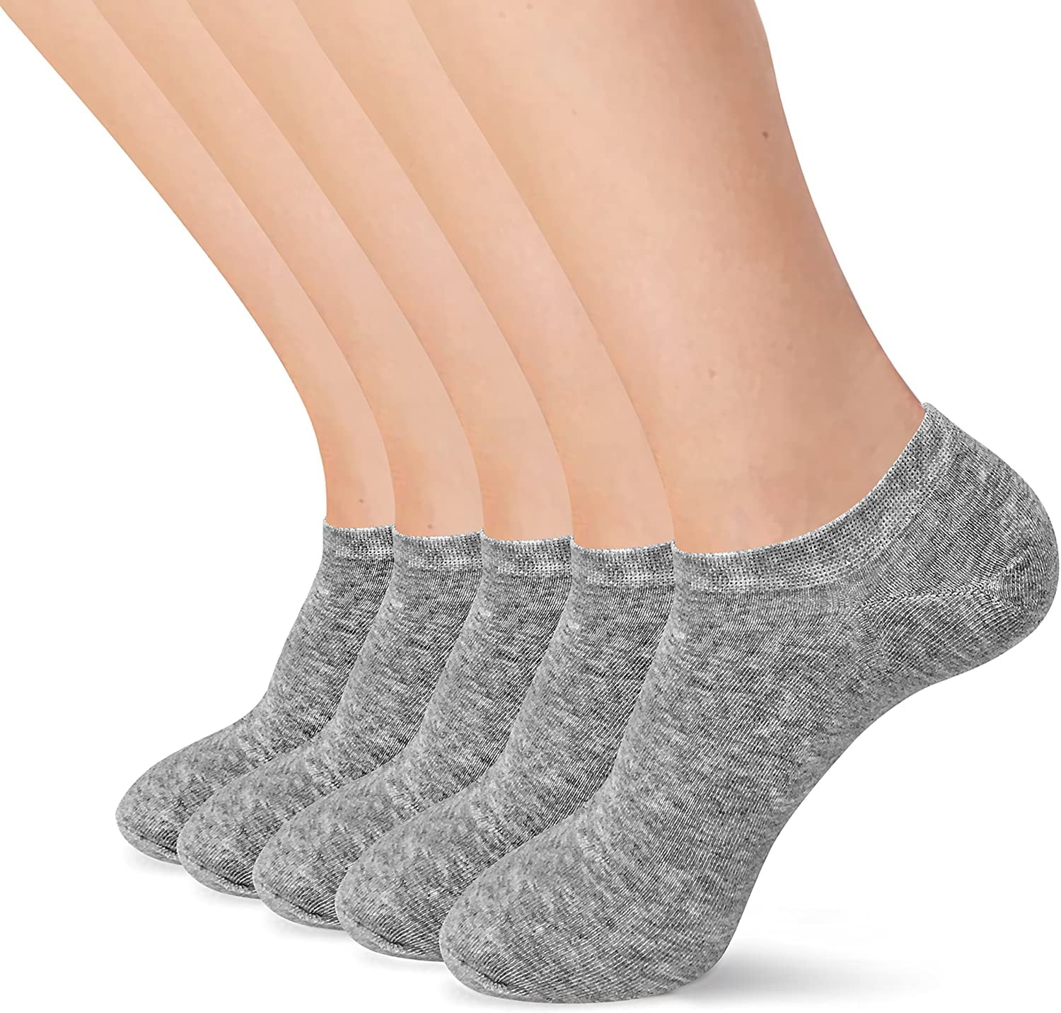 SERISIMPLE - Bamboo No Show Sock Women Athletic Thin Low Cut Socks Odor ...