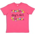 thumbnail image 3 of Inktastic Gigis Girl- Bright Flowers Youth T-Shirt, 3 of 5
