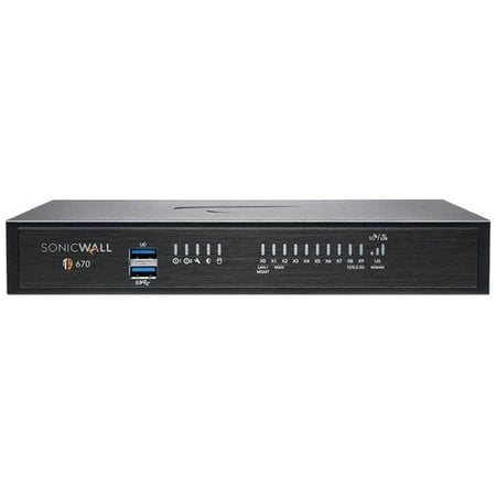 UPC: 0758479258582 | SonicWall 02-SSC-5858 TZ670 with 8×5 Support (1 Year)
